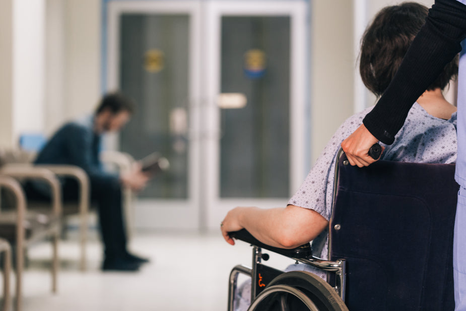 patient in wheelchair | HoliFit