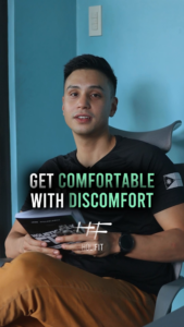 Get comfortable with discomfort | HoliFit